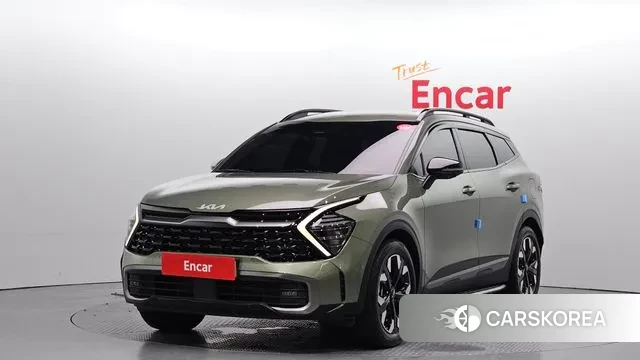 Kia Sportage 5th Generation 2023 Зеленый из Кореи