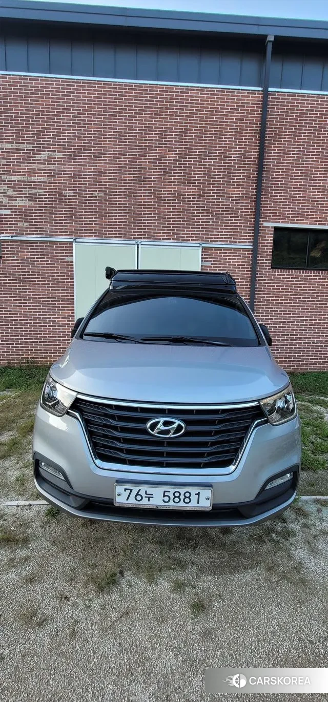 Hyundai The New Grand Starex 2018 Серебряный из Кореи