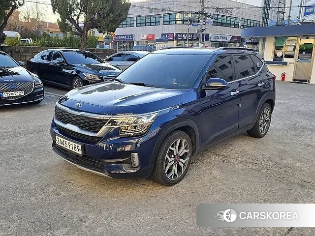 Kia Seltos 2019 Синий из Кореи