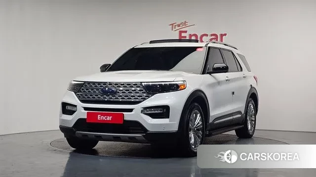 Ford Explorer 6th Generation 2021 Белый из Кореи