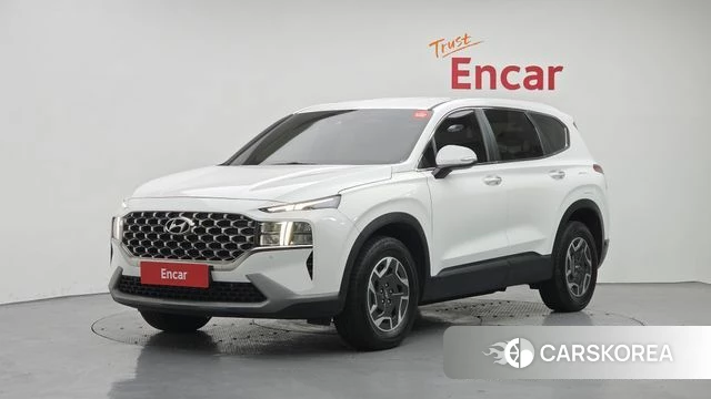 Hyundai The New Santa Fe 2023 Белый из Кореи