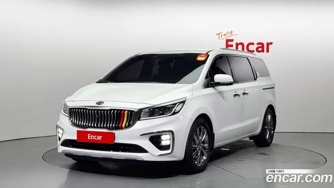 Kia The New Carnival 2019 Белый из Кореи