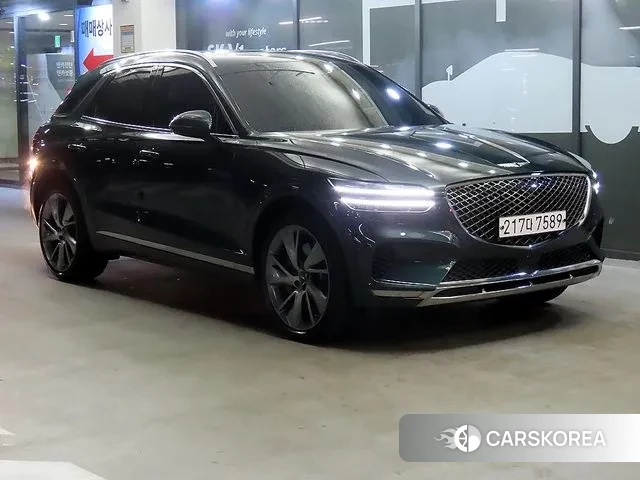 Genesis GV70 2022 Темно-зеленый из Кореи