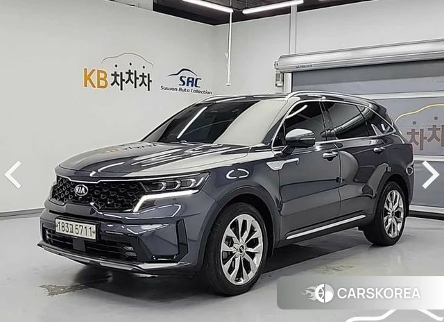 Kia Sorento 4th Generation 2020 Серый из Кореи