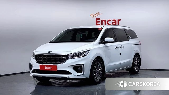 Kia The New Carnival 2019 Белый из Кореи