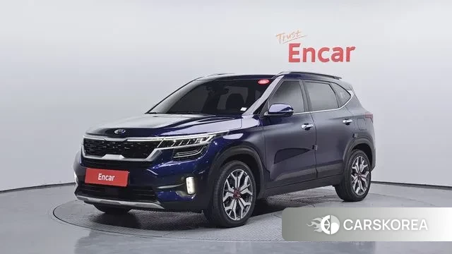 Kia Seltos 2020 Синий из Кореи