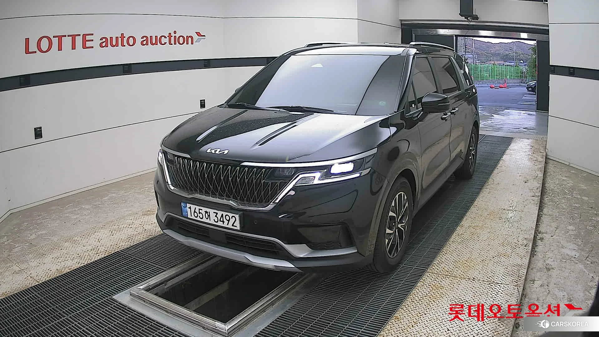 Kia Carnival 2022 Aurora Black Pearl из Кореи