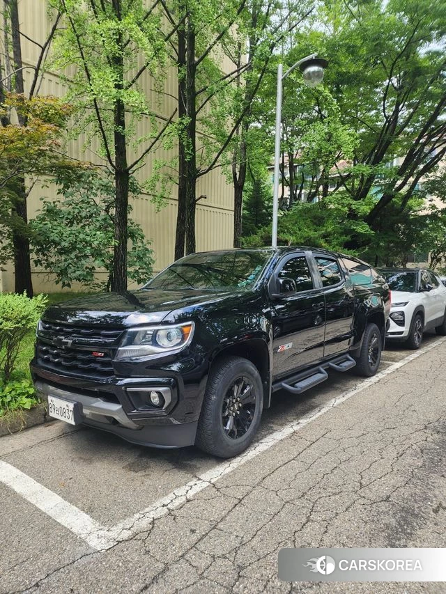 Chevrolet (GM Daewoo) Real New Colorado 2020 Черный из Кореи