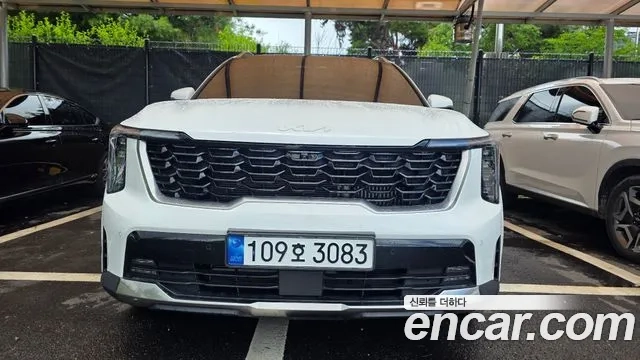 Kia The New Sorento 4th Generation 2023 Белый из Кореи