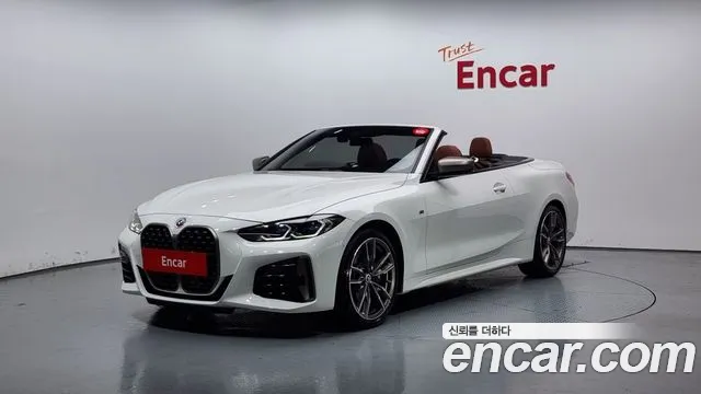 BMW 4 Series (G22) 2023 Белый из Кореи