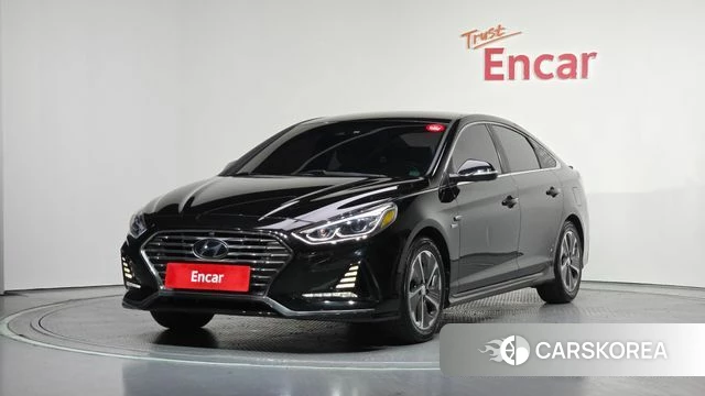 Hyundai Sonata New Rise Hybrid 2018 Черный из Кореи