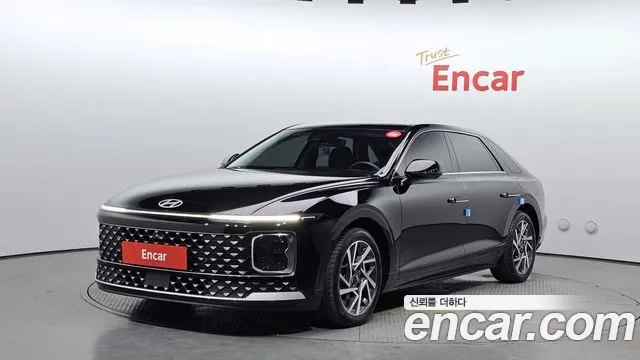 Hyundai Grandeur (GN7) 2023 Черный из Кореи