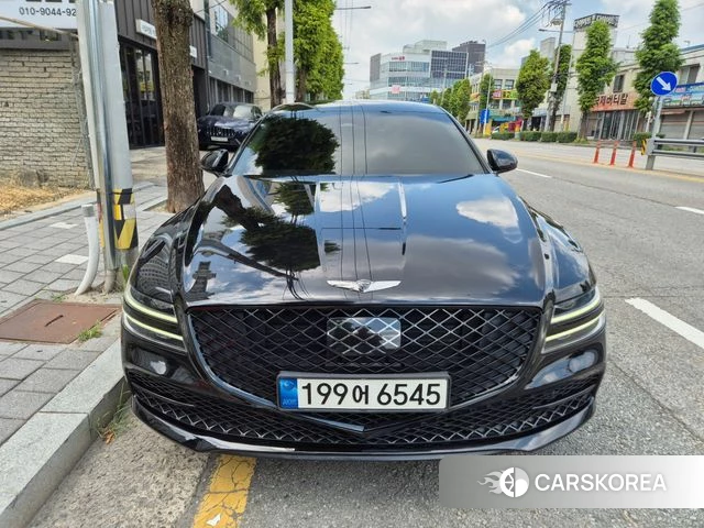 Genesis G80 (RG3) 2020 Черный из Кореи
