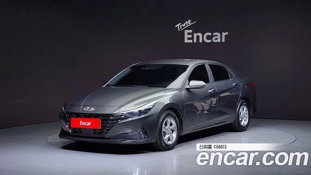 Hyundai Avante (CN7) 2020 Серый из Кореи