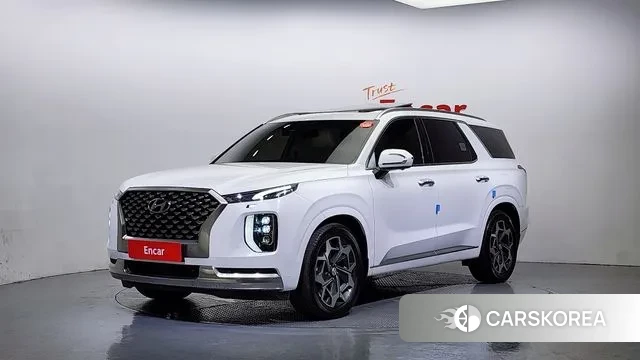 Hyundai Palisade 2021 Белый из Кореи