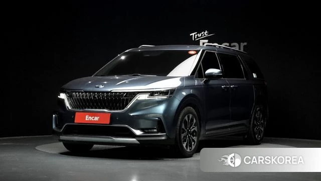 Kia Carnival 4th generation 2021 Синий нефрит из Кореи