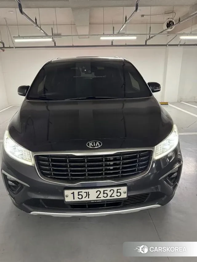 Kia The New Carnival 2018 Серый из Кореи