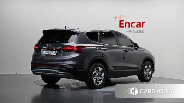 Hyundai The New Santa Fe 2023 Серый из Кореи