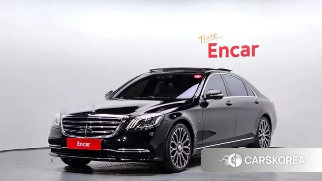 Mercedes-Benz S-Class W222 2020 Черный из Кореи