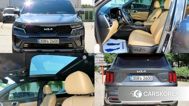 Kia Sorento 4th Generation 2022 Серый из Кореи