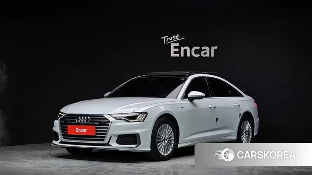 Audi A6 (C8) 2021 Белый из Кореи