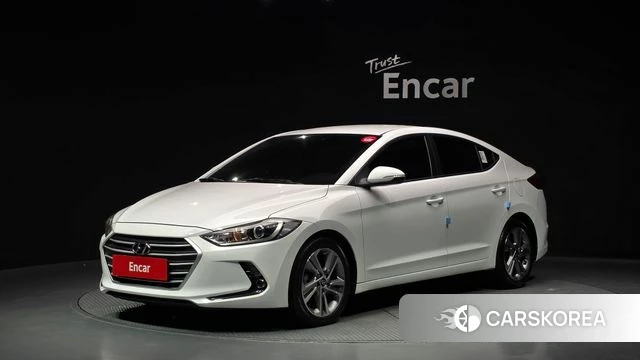 Hyundai Avante AD 2018 Белый из Кореи