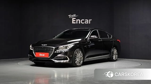 Genesis G80 2018 Черный из Кореи