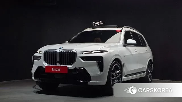 BMW X7 (G07) 2024 Белый из Кореи