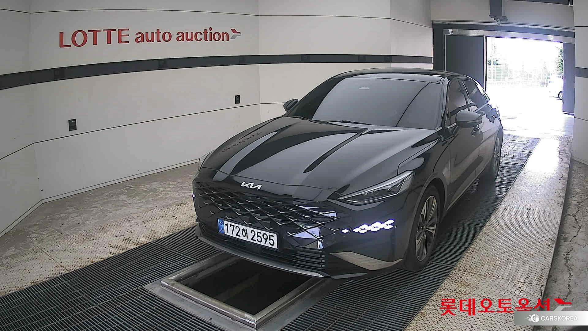 Kia K8 2023 Aurora Black Pearl из Кореи
