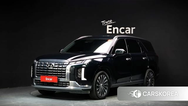 Hyundai The New Palisade 2023 Темно-зеленый из Кореи