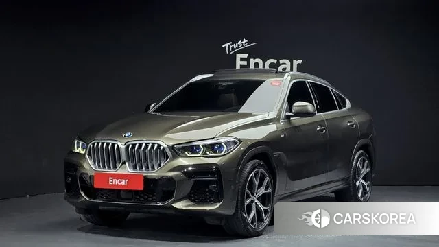 BMW X6 (G06) 2023 Песочный из Кореи