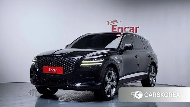 Genesis GV80 2021 Черный из Кореи