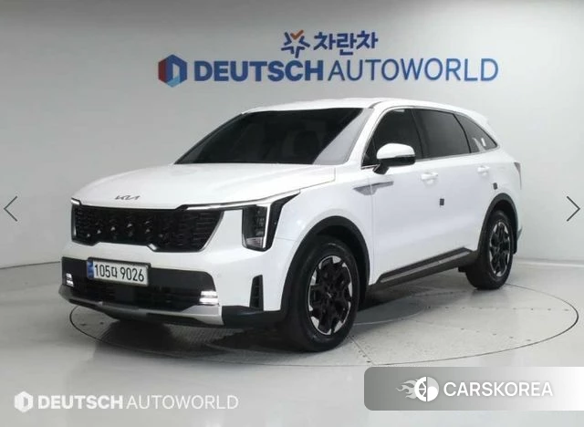 Kia The New Sorento 4th Generation 2023 Белый из Кореи