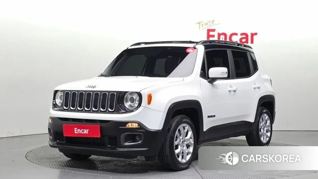 Jeep Renegade 2018 Белый из Кореи