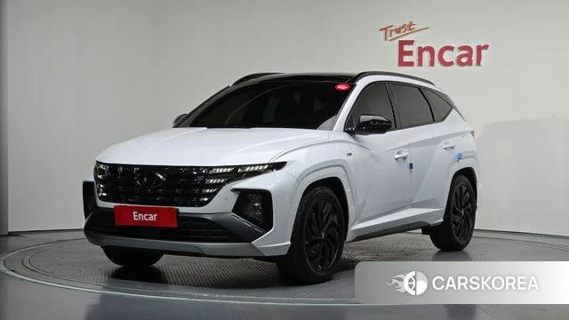 Hyundai Tucson (NX4) 2022 Белый из Кореи