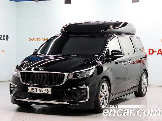 Kia The New Carnival 2019 Черный из Кореи