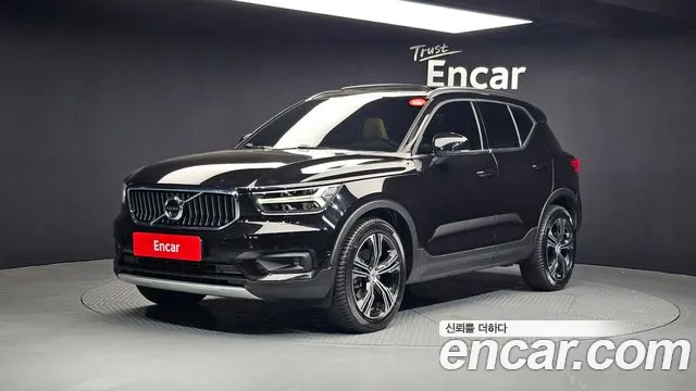 Volvo XC40 2019 Черный из Кореи