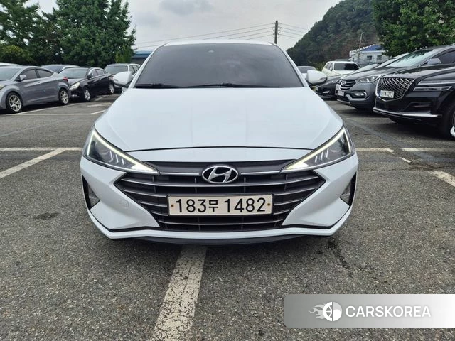 Hyundai The New Avante AD 2019 Белый из Кореи