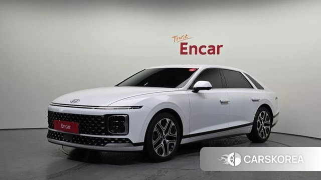 Hyundai Grandeur Hybrid (GN7) 2024 Белый из Кореи