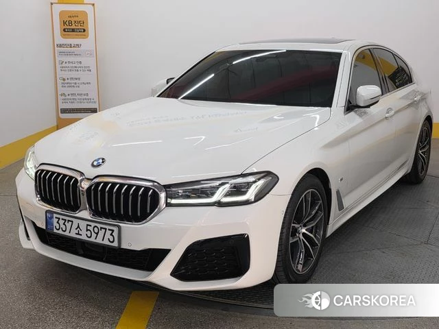 BMW 5 Series (G30) 2021 Белый из Кореи