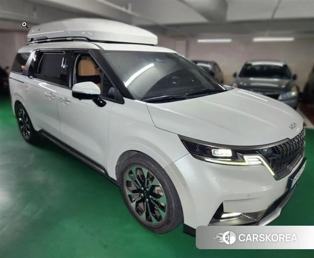 Kia Carnival 4th generation 2021 Белый из Кореи