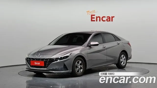 Hyundai Avante (CN7) 2020 Серый из Кореи