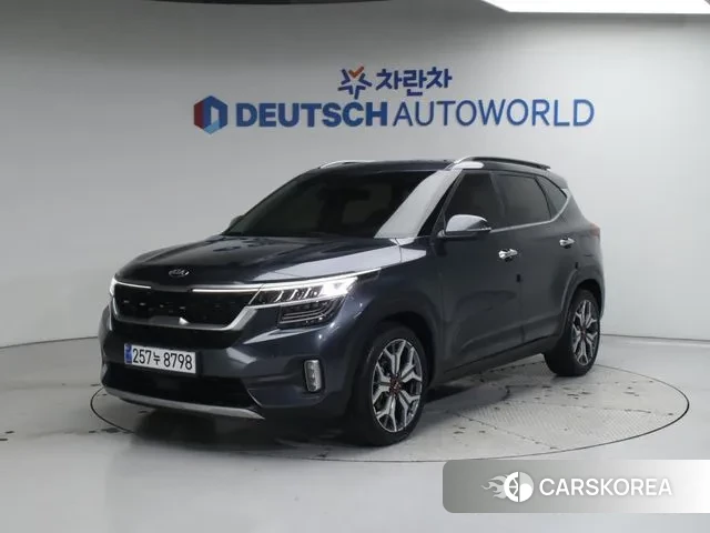 Kia Seltos 2020 Серый из Кореи