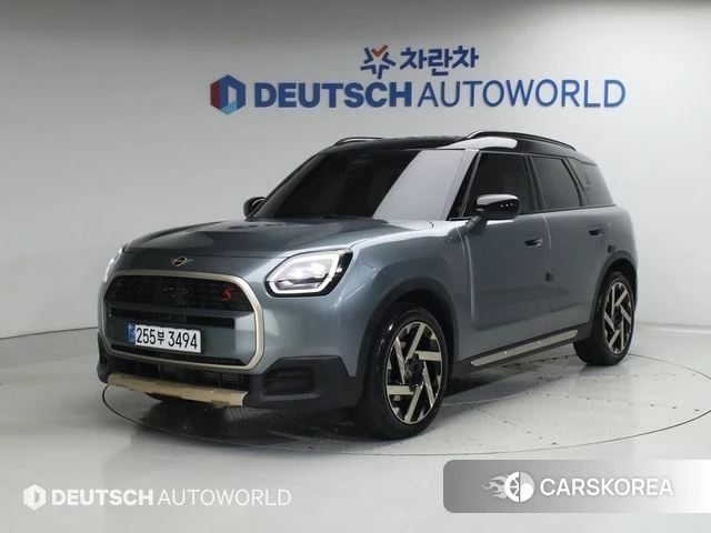 Mini Cooper S Countryman 3rd Generation 2025 Серебристо-серый из Кореи