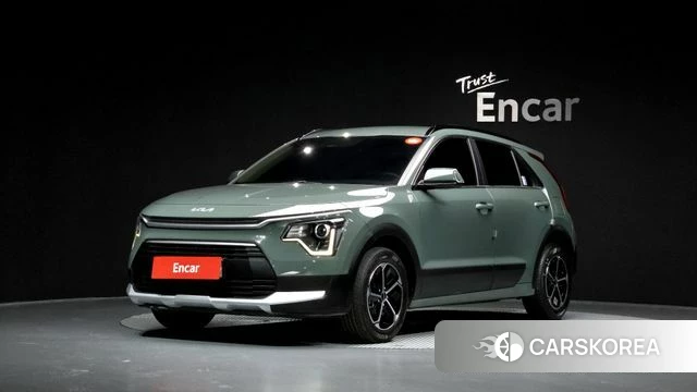 Kia Di Ol Nu Niro 2022 Зеленый из Кореи