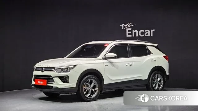 Ssangyong Beautiful Korando 2020 Белый из Кореи