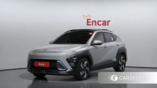 Hyundai Kona (SX2) 2023 Серебристо-серый из Кореи