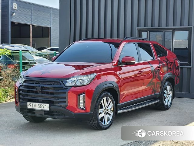 Ssangyong Rexton Sports 2020 Красный из Кореи