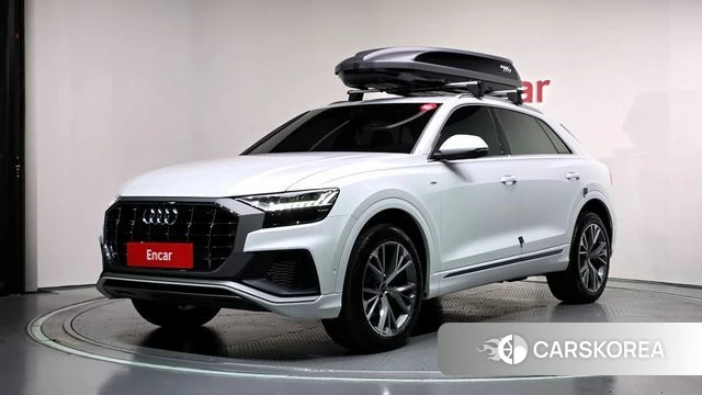 Audi Q8 (4M) 2021 Белый из Кореи
