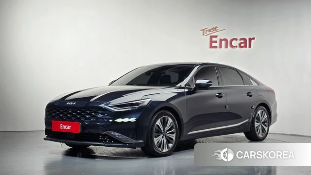 Kia K8 Hybrid 2021 Синий из Кореи
